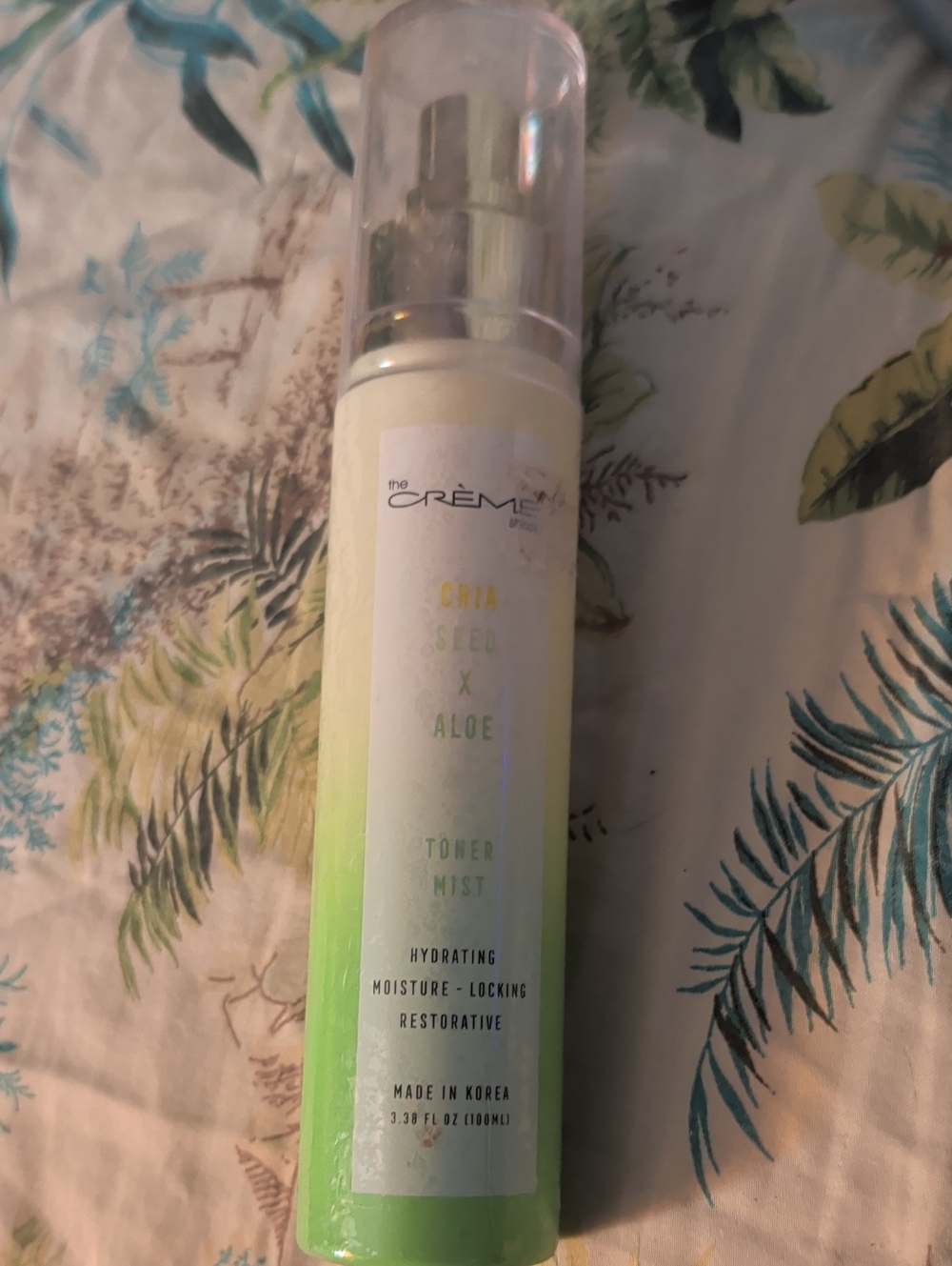 The Creme Shop Chia Seed x Aloe Hydrating Skin Toner Mist - Korea New